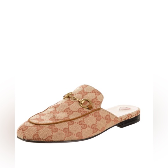 Gucci Princeton GG Canvas Mules, 37 - Picture 2 of 4